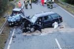 Verkehrsunfall mit eingeklemmter Person