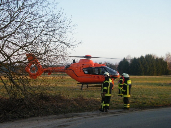 Notarztzubringer vom Rettungshubschrauber