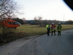 Notarztzubringer vom Rettungshubschrauber