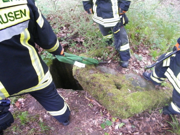 Geöffneten Bunker verschließen