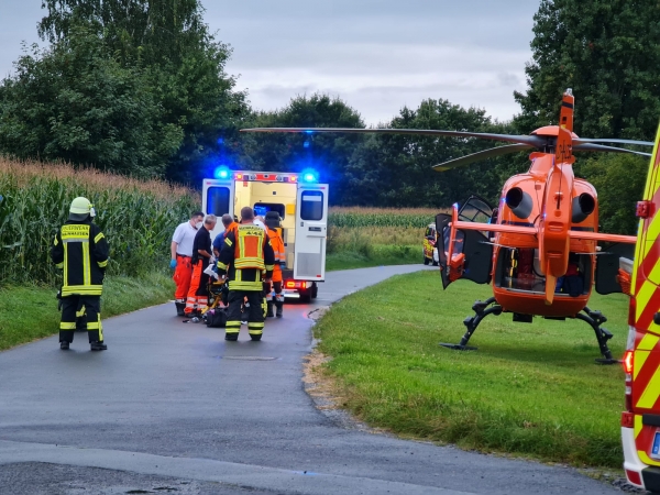 Absicherung Rettungshubschrauber